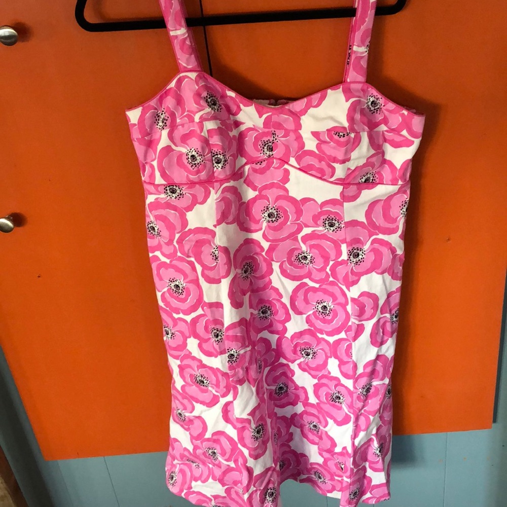 Cute pink floral dress